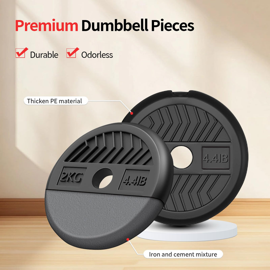 Adjustable Dumbbells Free Weight Set with Connector N448