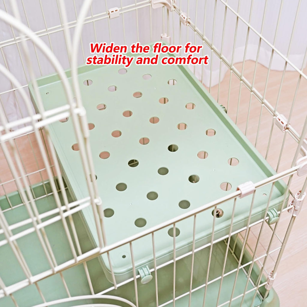 3/4-Tier Cat Cage Playpen with Hammock N9861