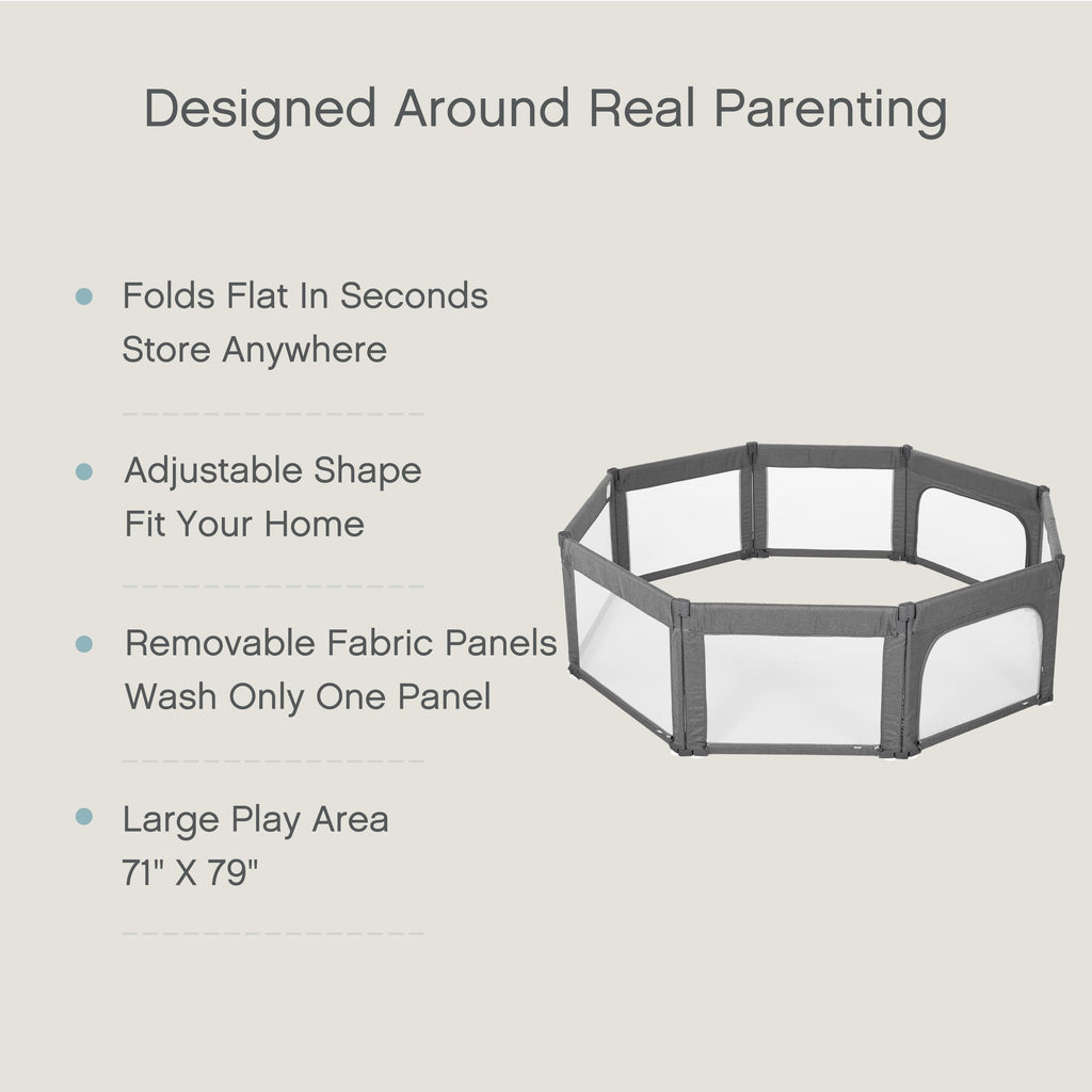 8-Panel Foldable Baby Playpen F7793