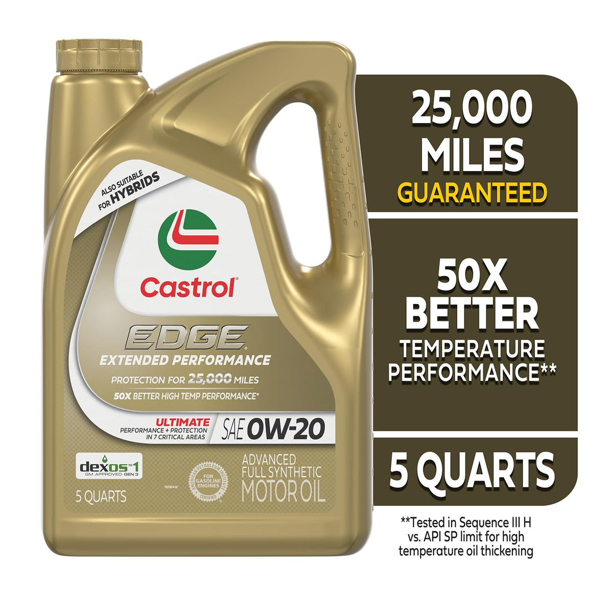 0W-20 Full Synthetic Motor Oil 5 Qt K849153