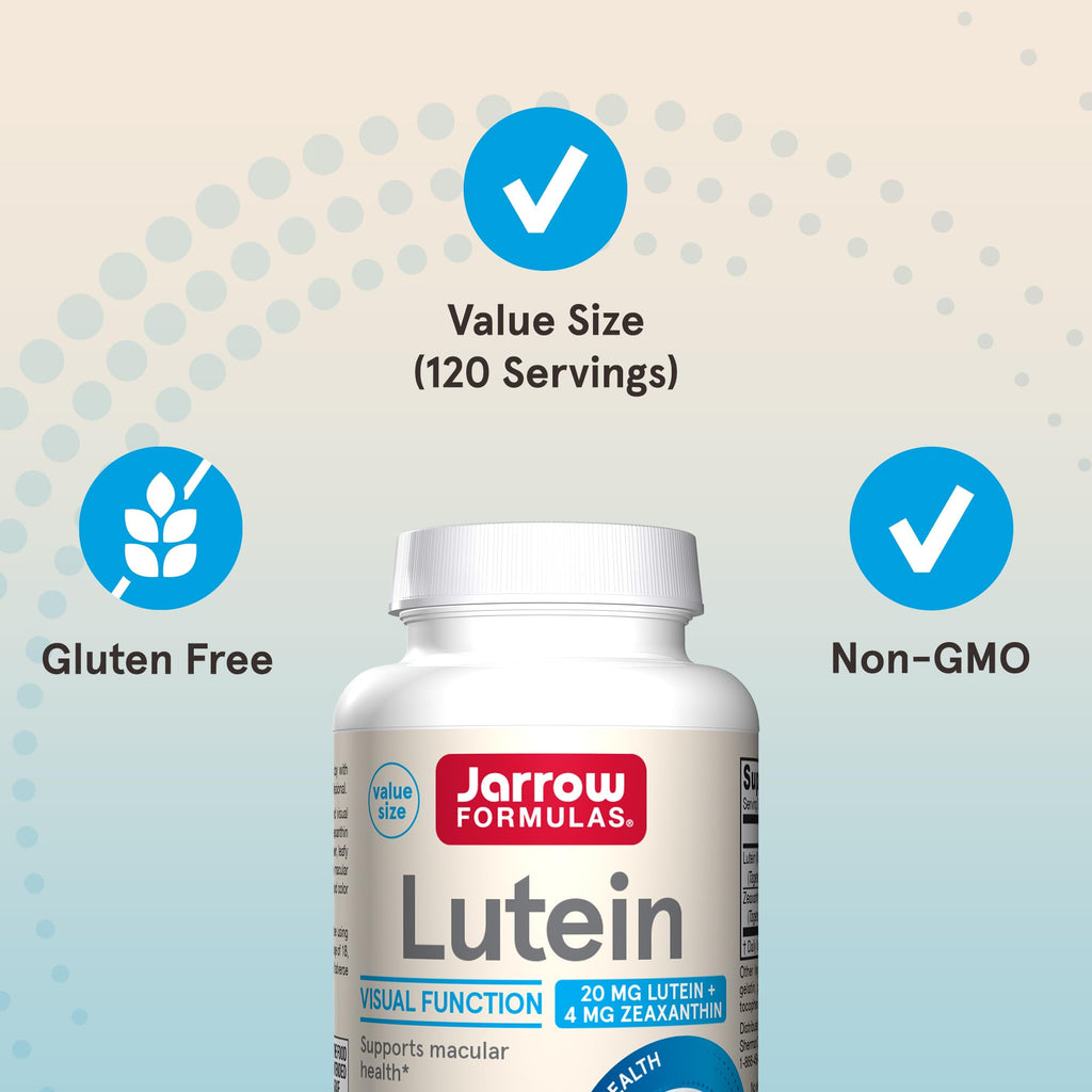 Lutein 20 mg with Zeaxanthin 120 Softgels Q166379