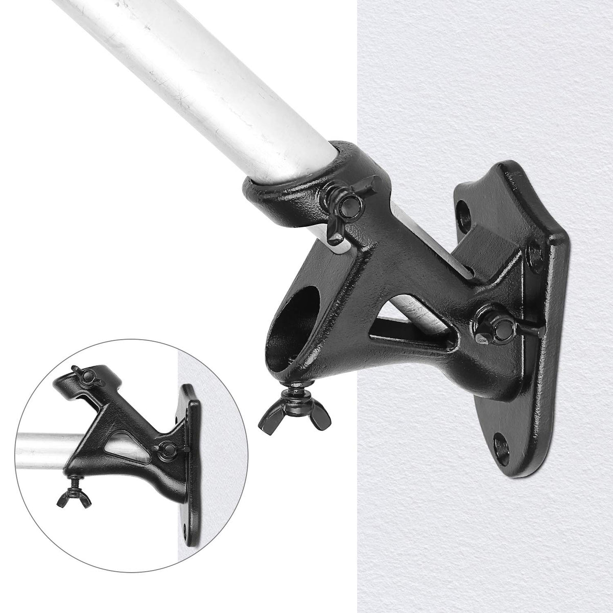 Stainless Steel Heavy Duty Flag Pole Holder C284906