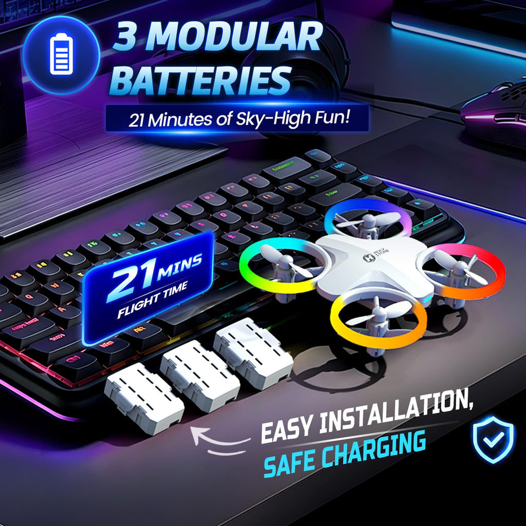 Drone with 3 Batteries T2887
