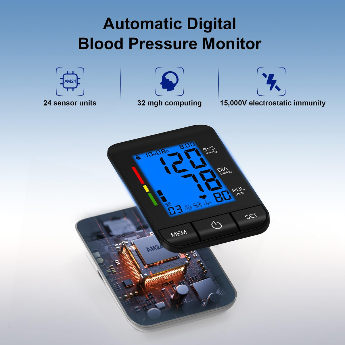 Automatic Upper Arm Blood Pressure Monitor A313