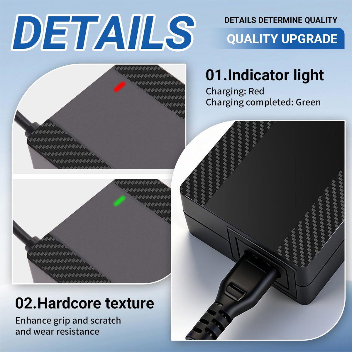 24V Lithium Battery Electric Scooter Charger D3683