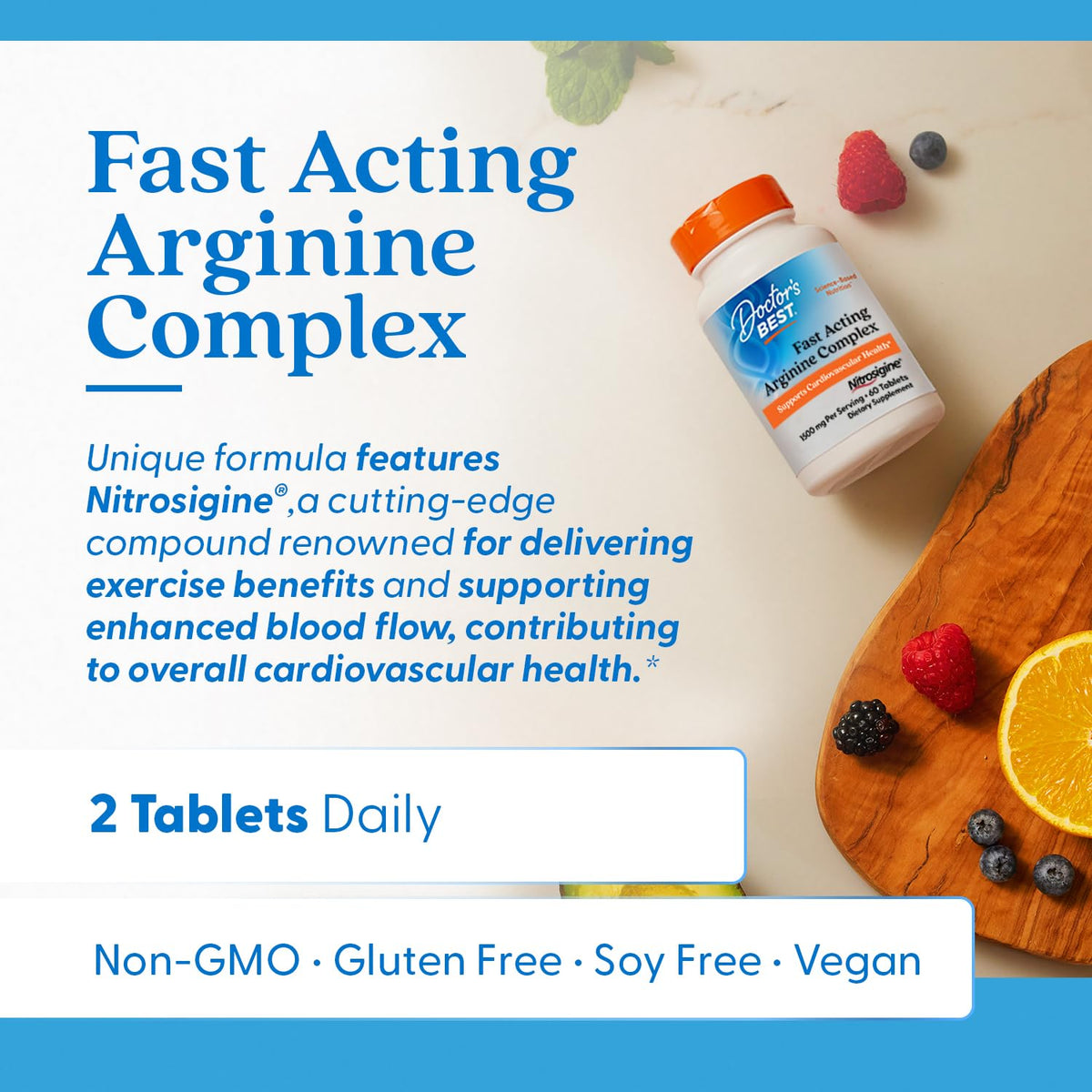 Arginine Complex 1500 mg 60 Tablets M843928