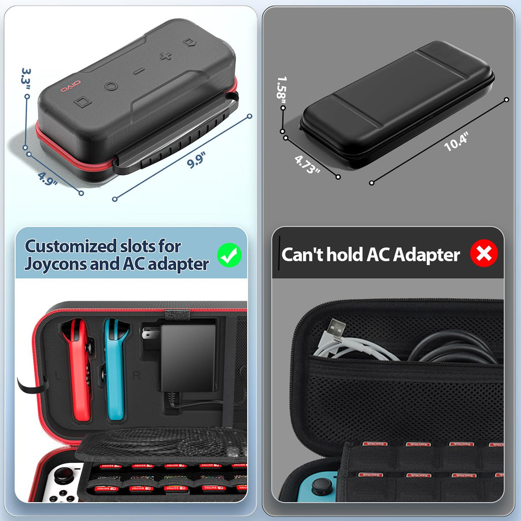Switch OLED Carrying Case with 20 Games K622101