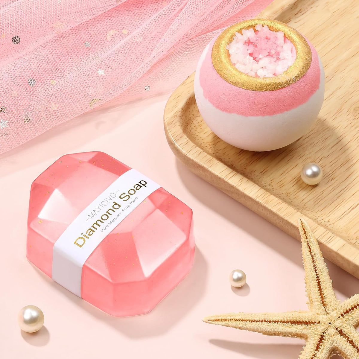 Pink Gift Baskets Set D88782