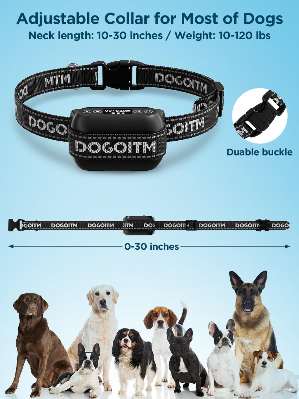 Wireless GPS Dog Fence IPX7 Waterproof V131243
