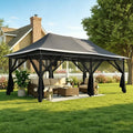 12x20 Pop Up Gazebo with Mosquito Netting U359