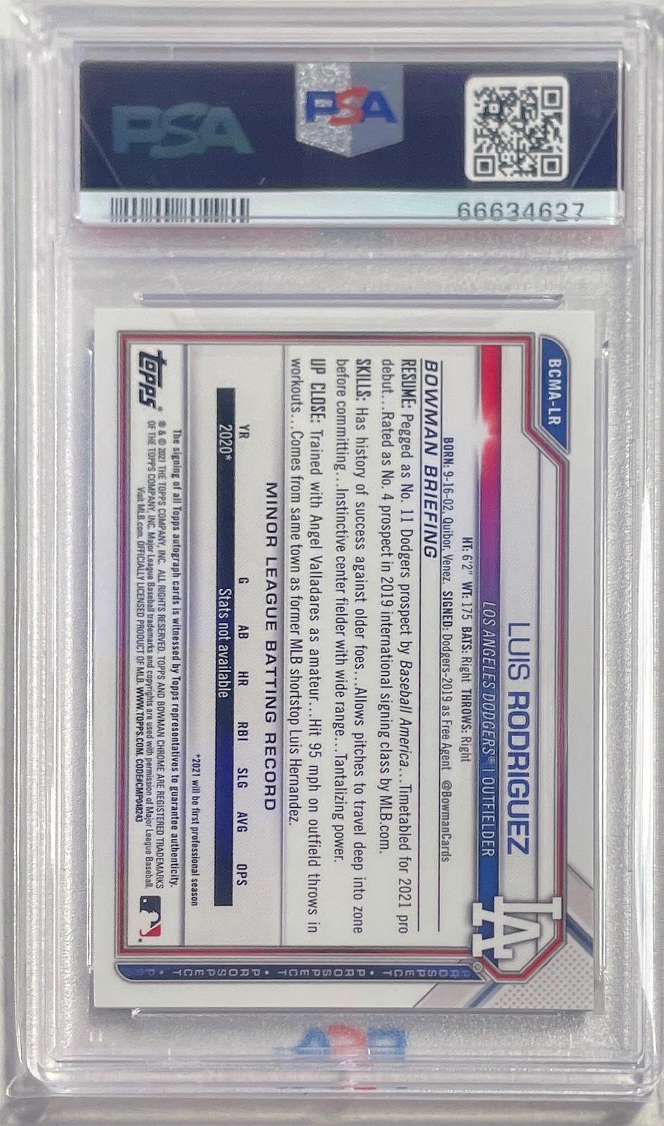 Baseball Autographed Cards S52826