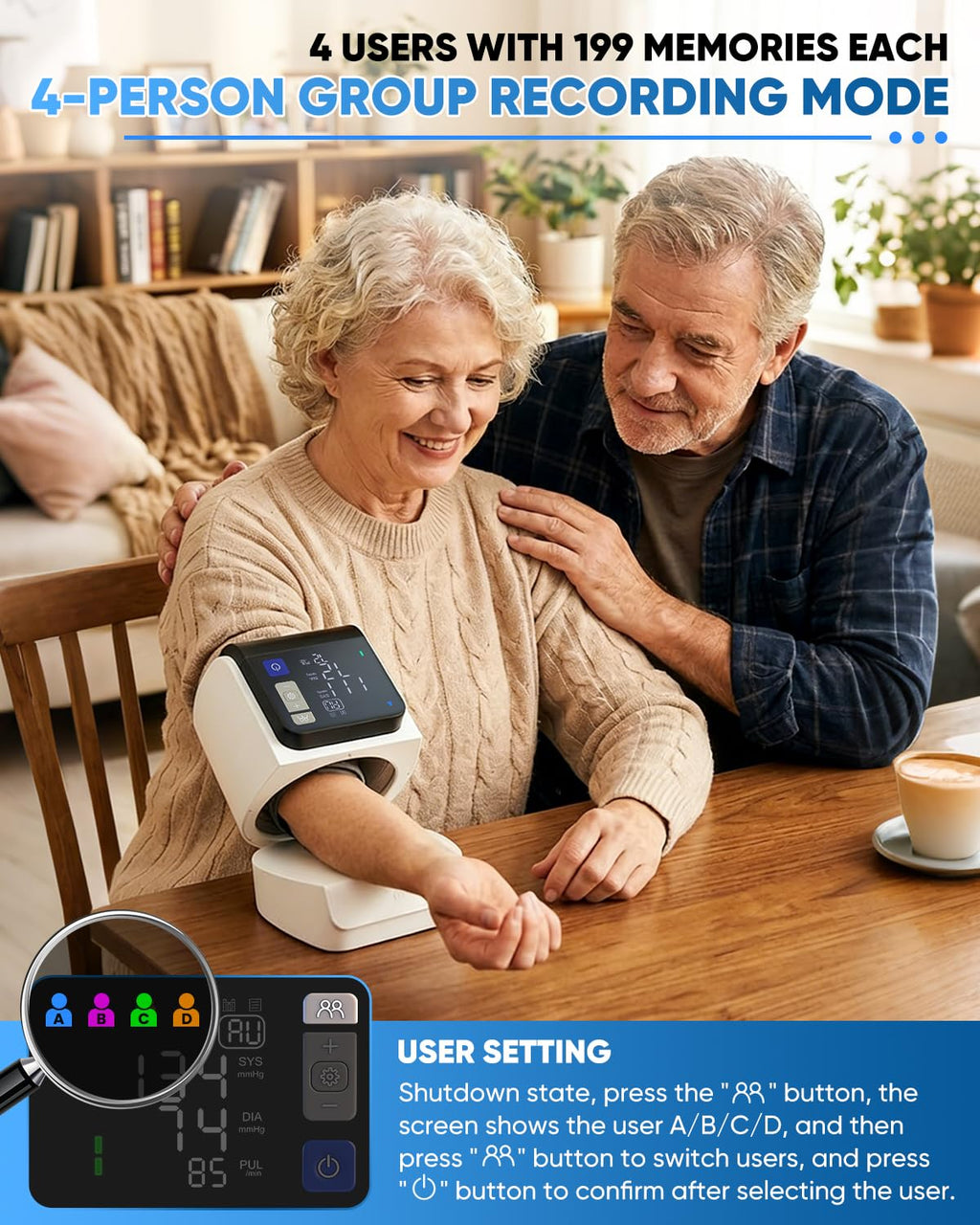 Blood Pressure Monitor Upper Arm F9999