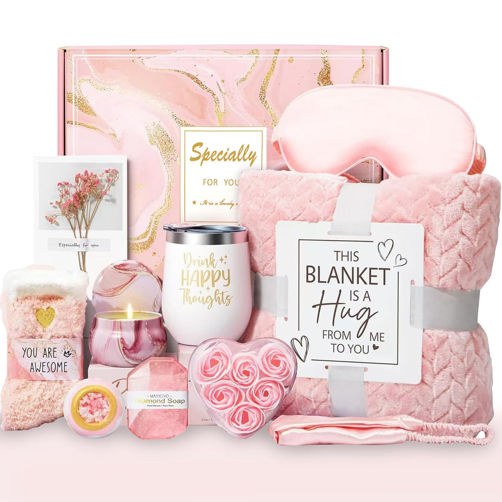 Pink Gift Baskets Set D88782