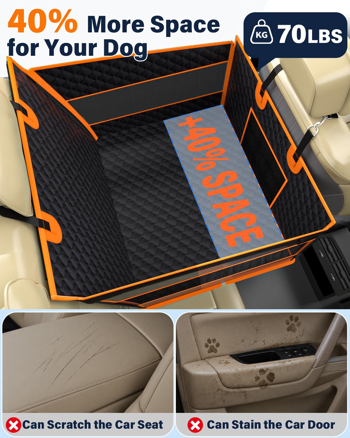 Dog Car Seat for Large Dogs L99724