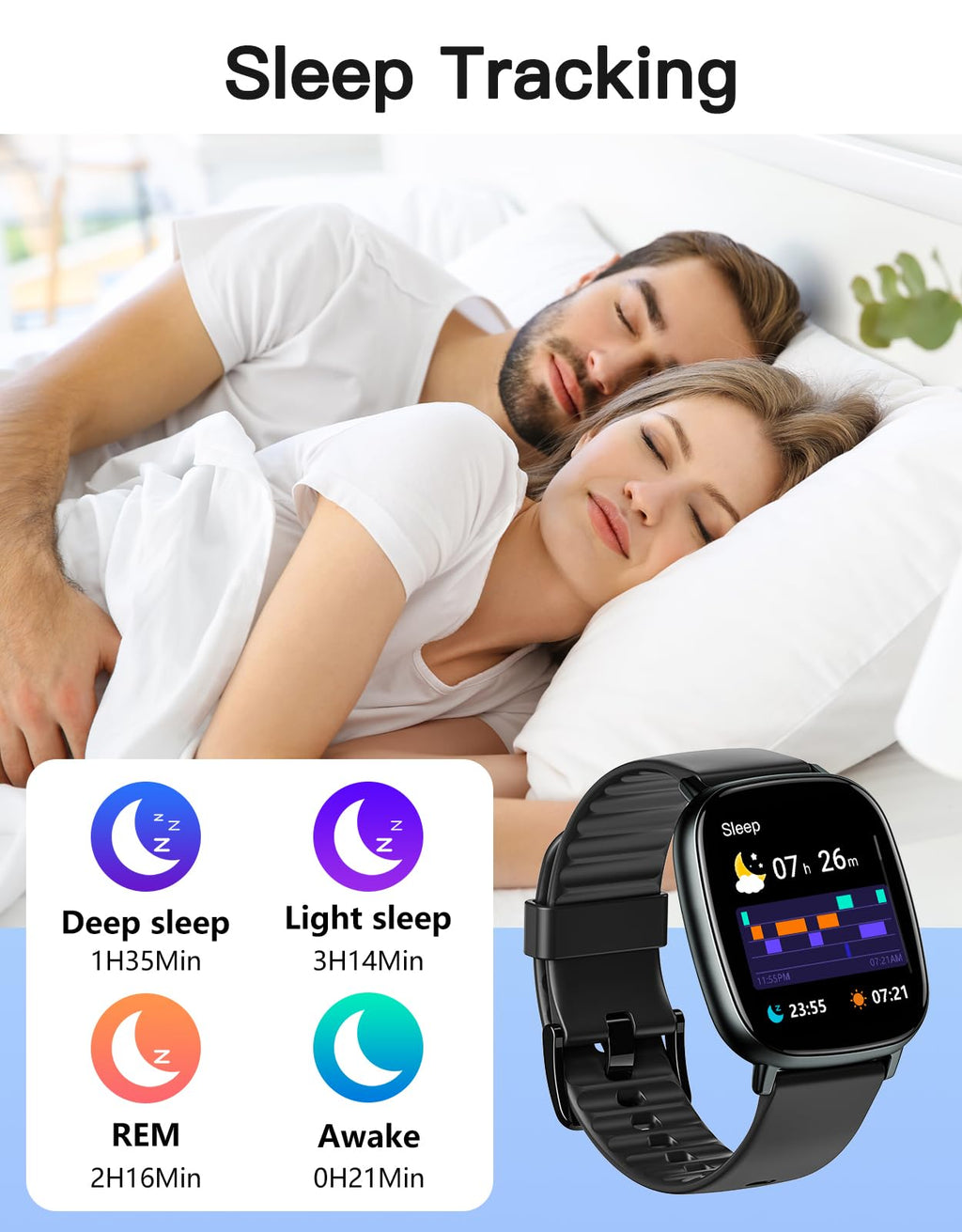Smart Watch with GPS Black A280