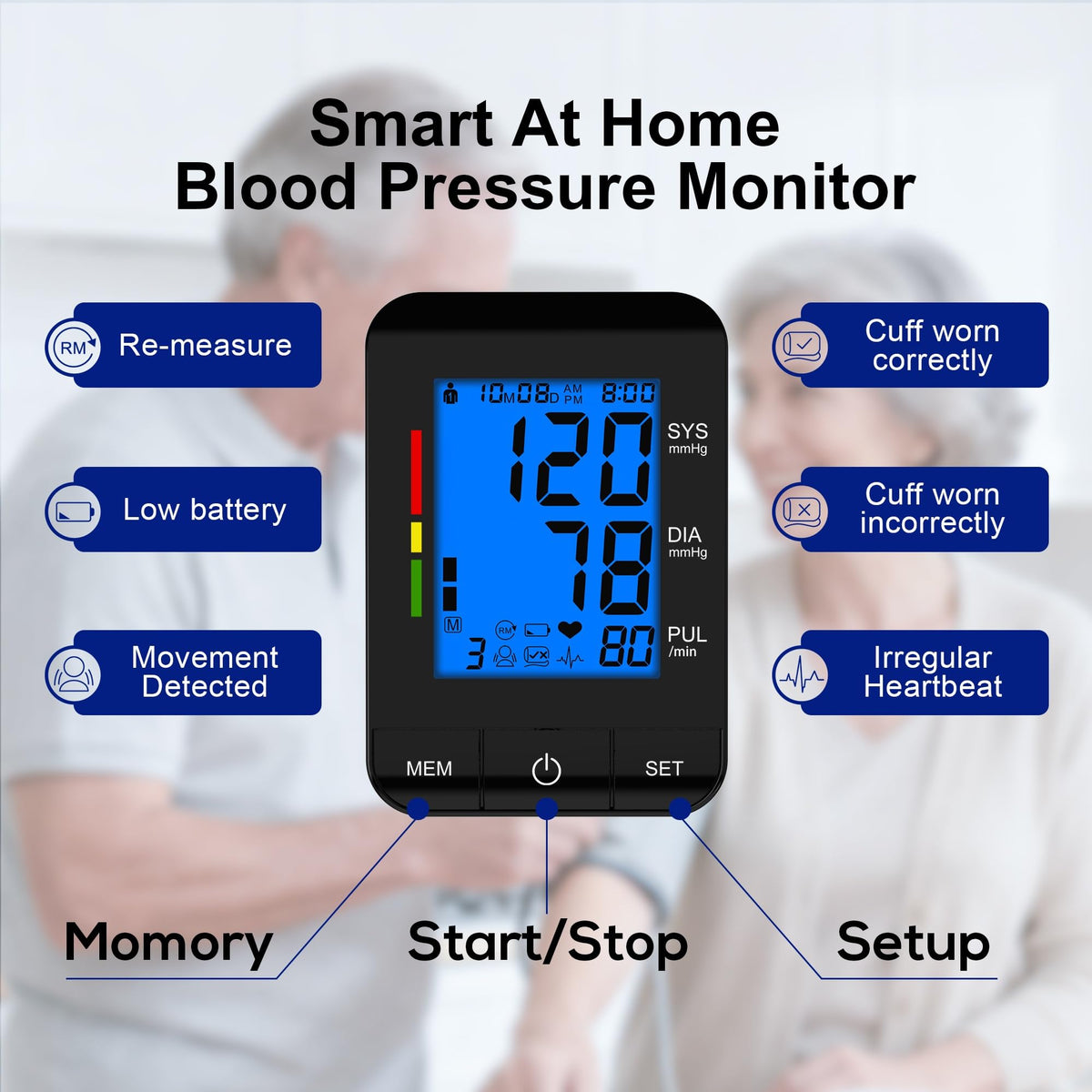 Automatic Upper Arm Blood Pressure Monitor A313