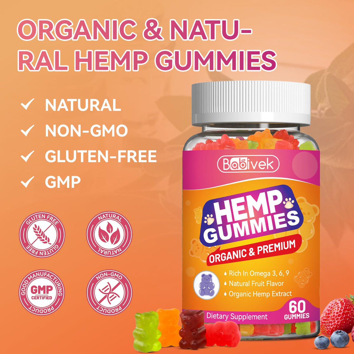 Hemp Seed Oil Gummies U84183