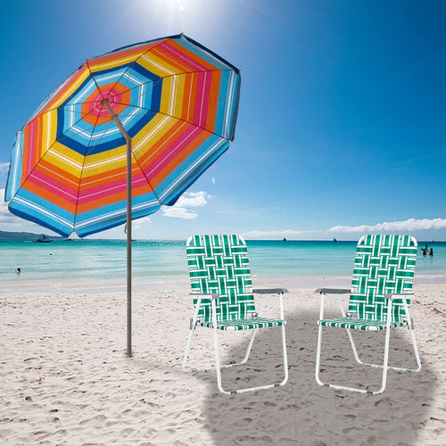2 Pack Webbed Folding Chair J706