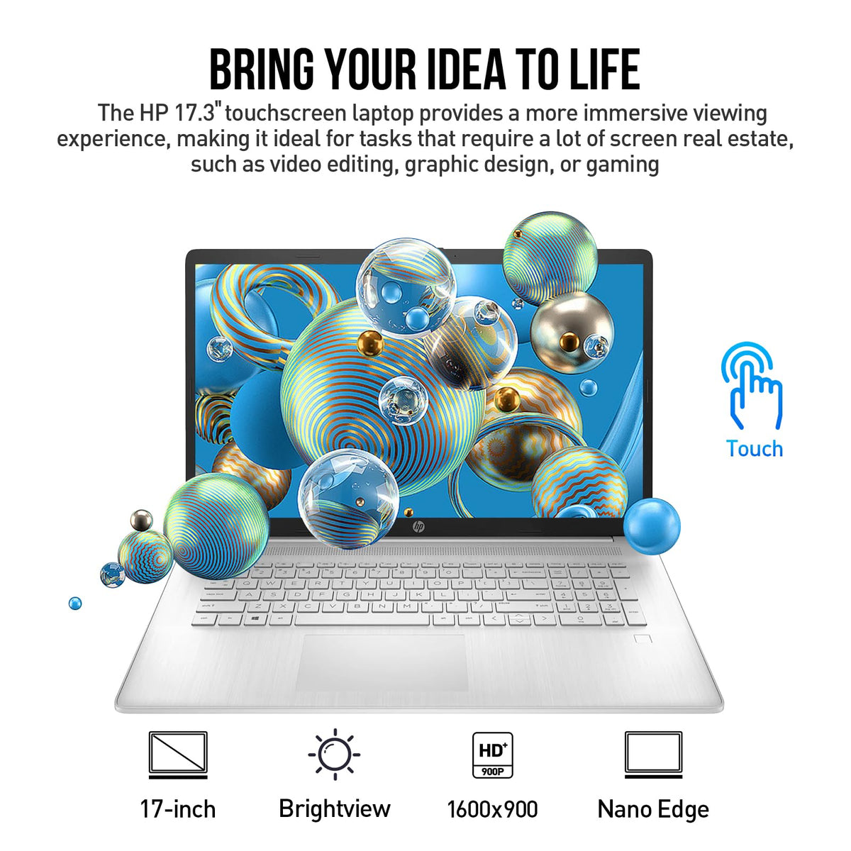 17.3 Inch Touchscreen Intel Core i7 Laptop E345