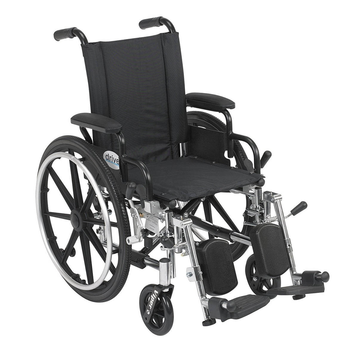 14 Inch Wheelchair with Desk Arms and Elevating Leg Rests E37231