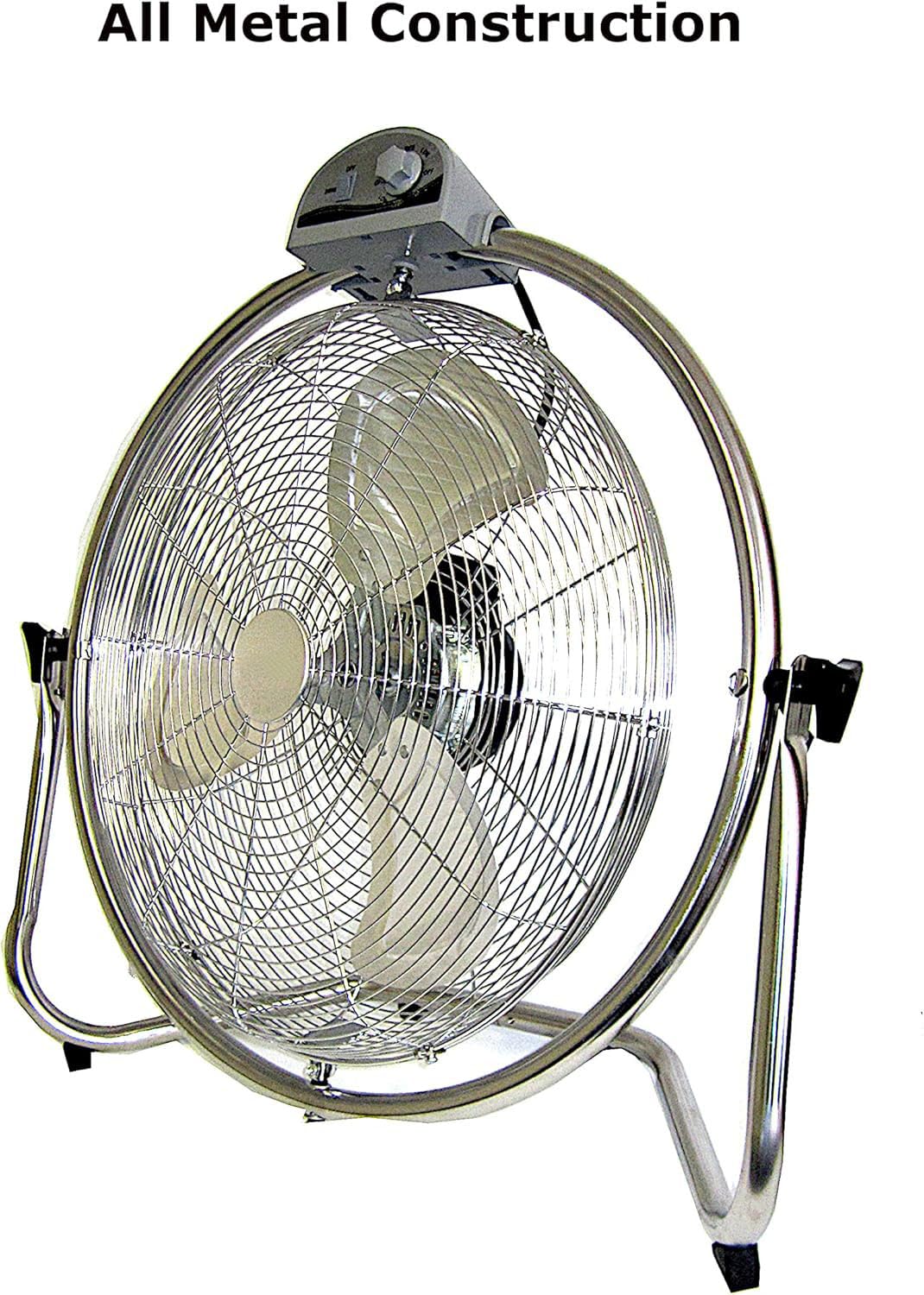20 Inch 3 Speed Oscillating Floor Fan S423506