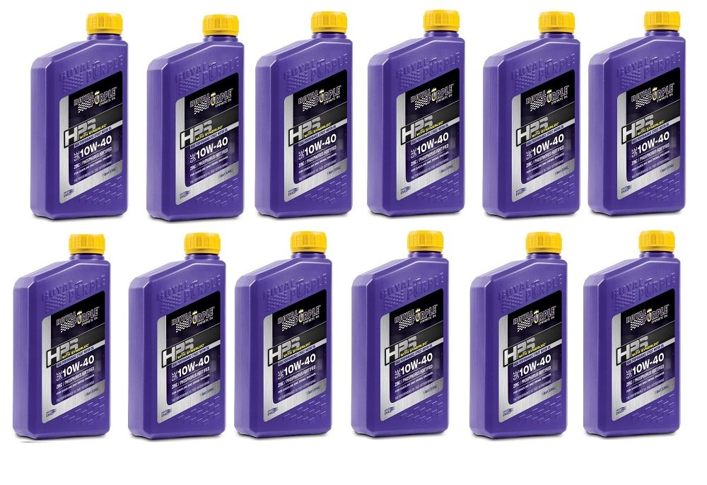 Purple 10W-40 Synthetic Motor Oil 1 qt Case of 12 T340