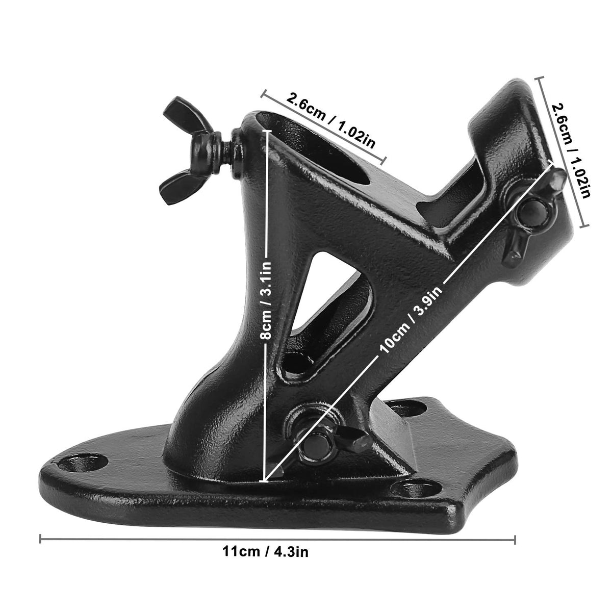 Stainless Steel Heavy Duty Flag Pole Holder C284906