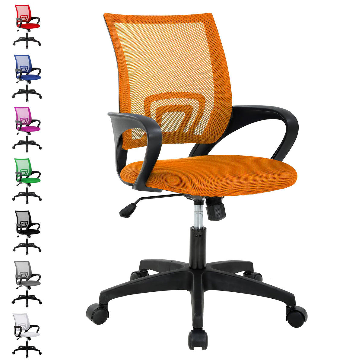 Adjustable Mesh Office Chair with Lumbar Support P12110