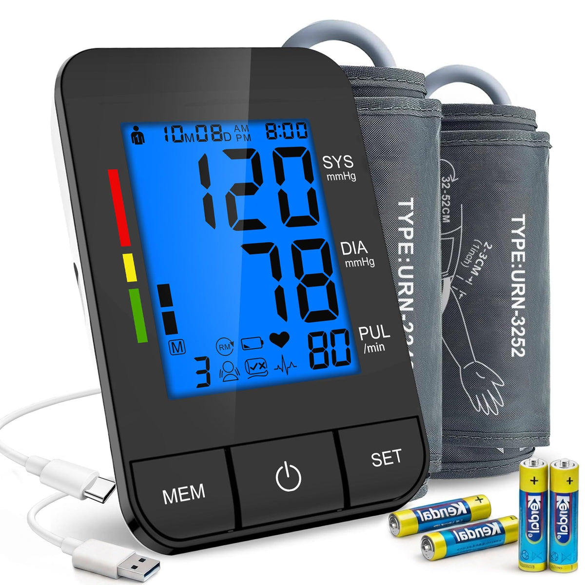 Automatic Upper Arm Blood Pressure Monitor A313