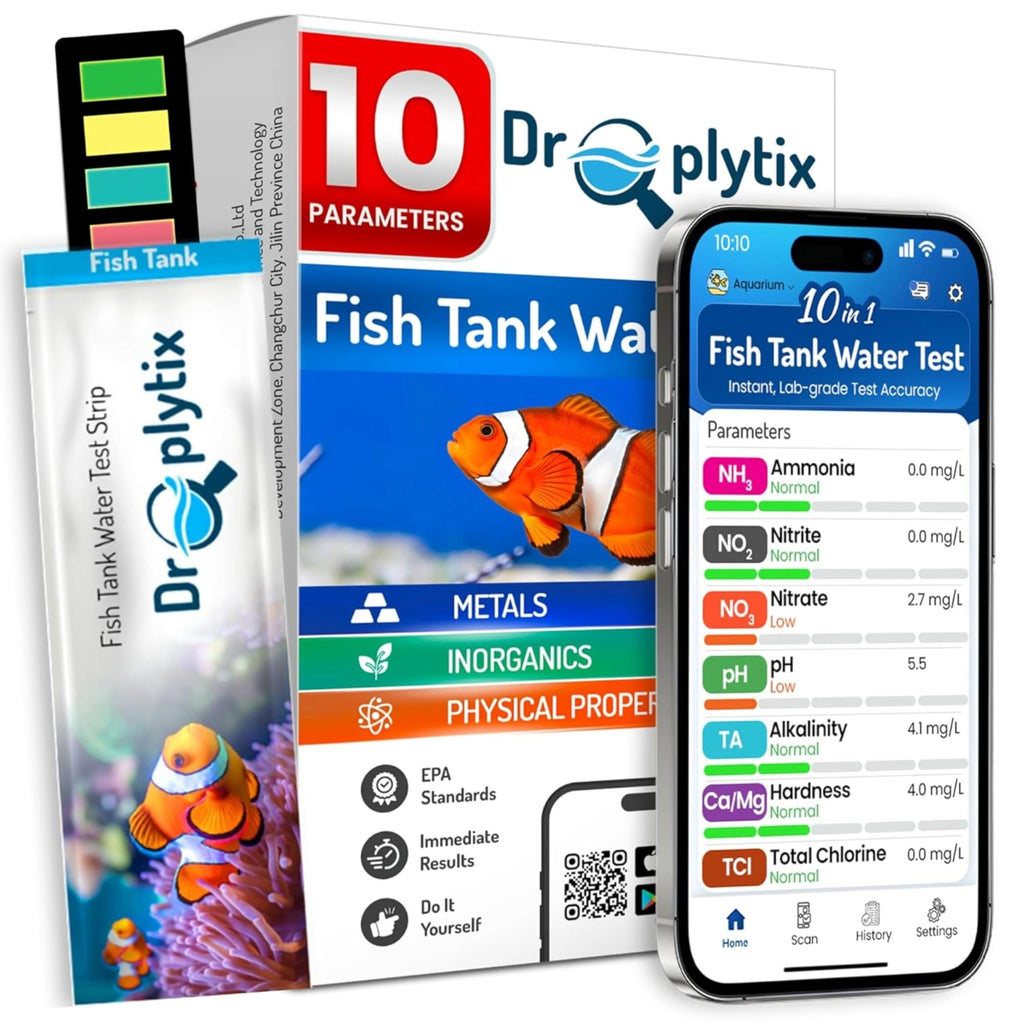 App-Enabled 10-in-1 Aquarium Water Test Kit R505