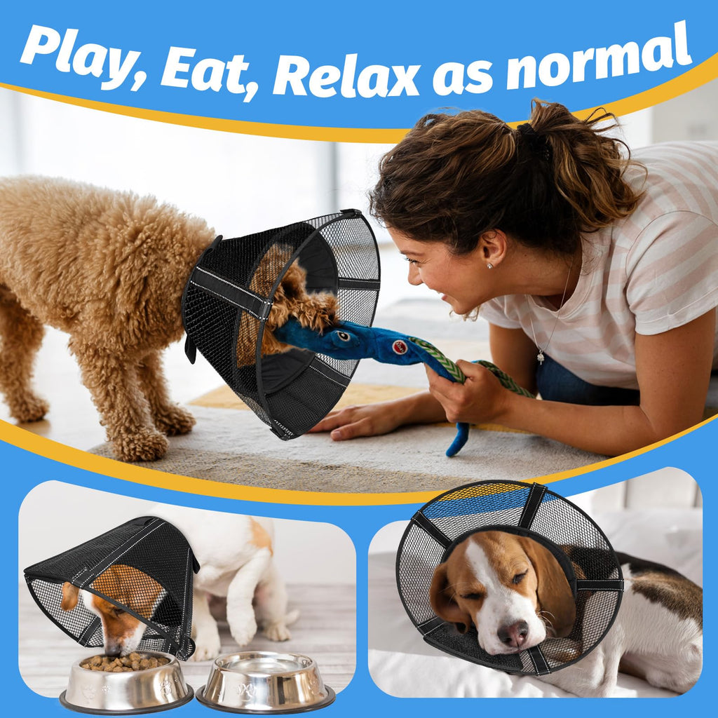 Mesh Dog Cone Collar Soft A322267