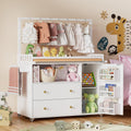 Baby Changing Table with Wheels and Drawers X2030