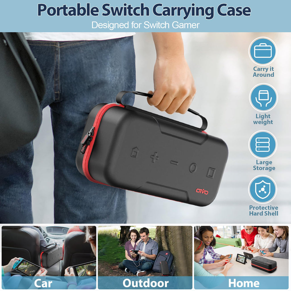 Switch OLED Carrying Case with 20 Games K622101