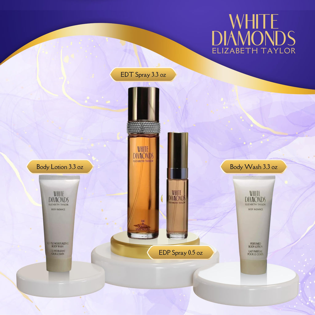 White Diamonds 4 Piece Fragrance Gift Set R809
