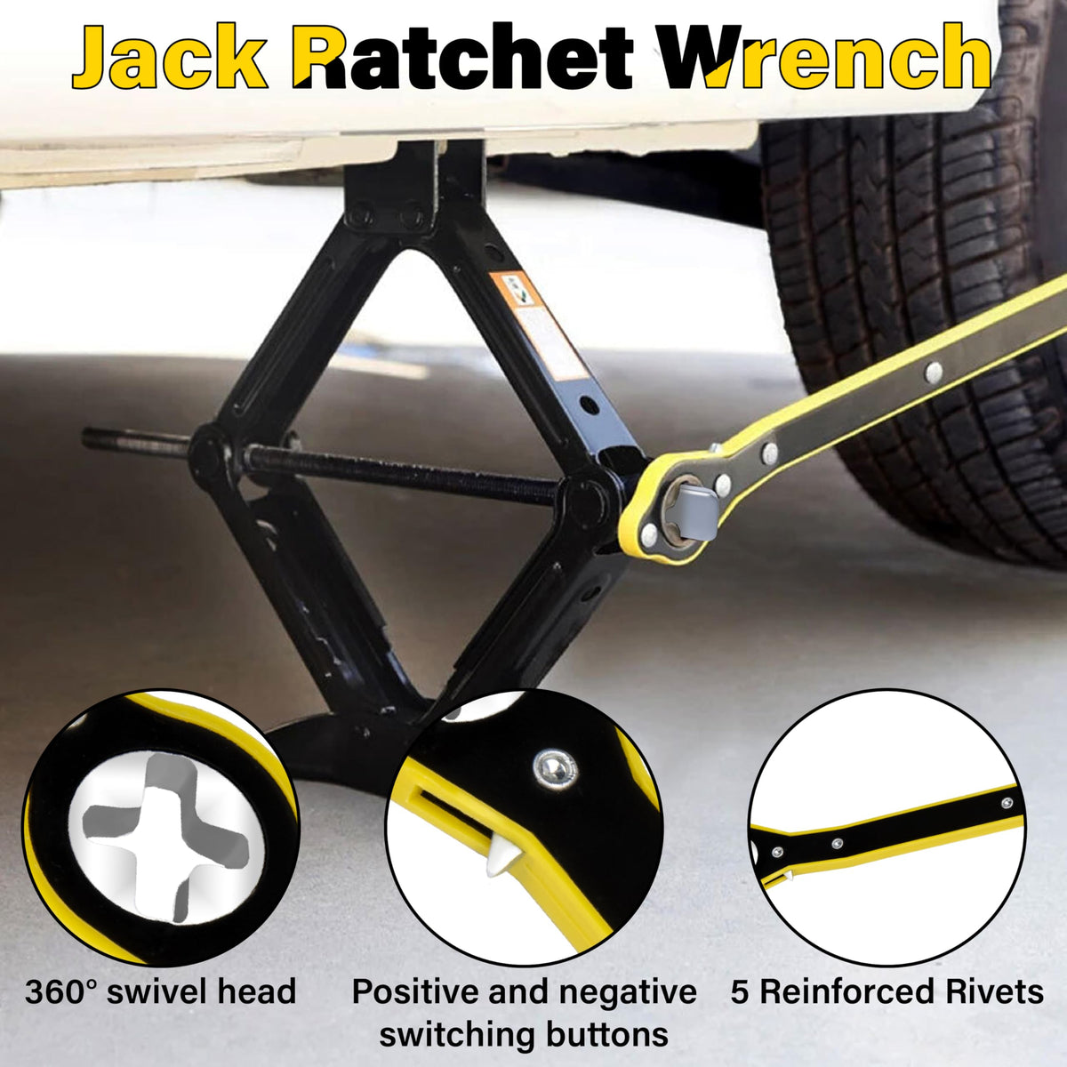 Car Jack Ratchet Wrench S396010