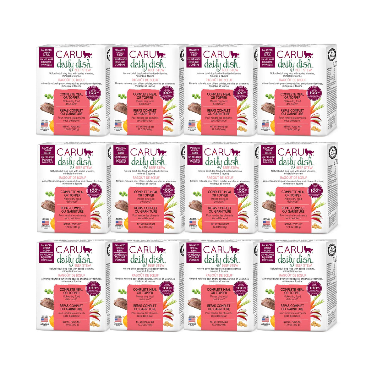 Beef Stew Dog Food 12 oz Case of 12 A322725