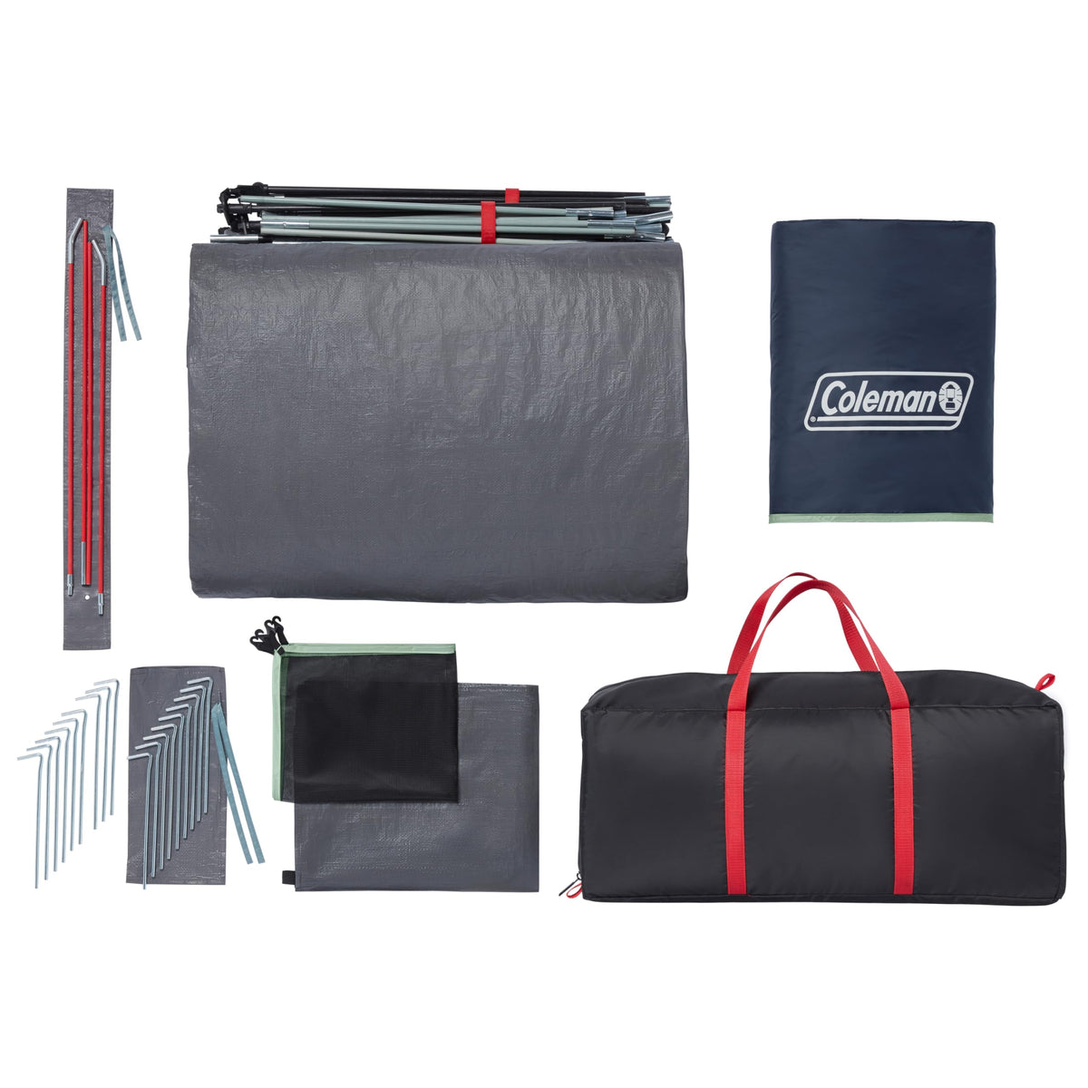 Large Family Tent with Rainfly & Carry Bag M157