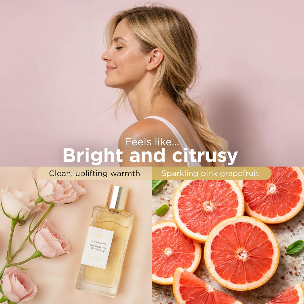 Vanilla Grapefruit Perfume 1.7 Fl Oz J877