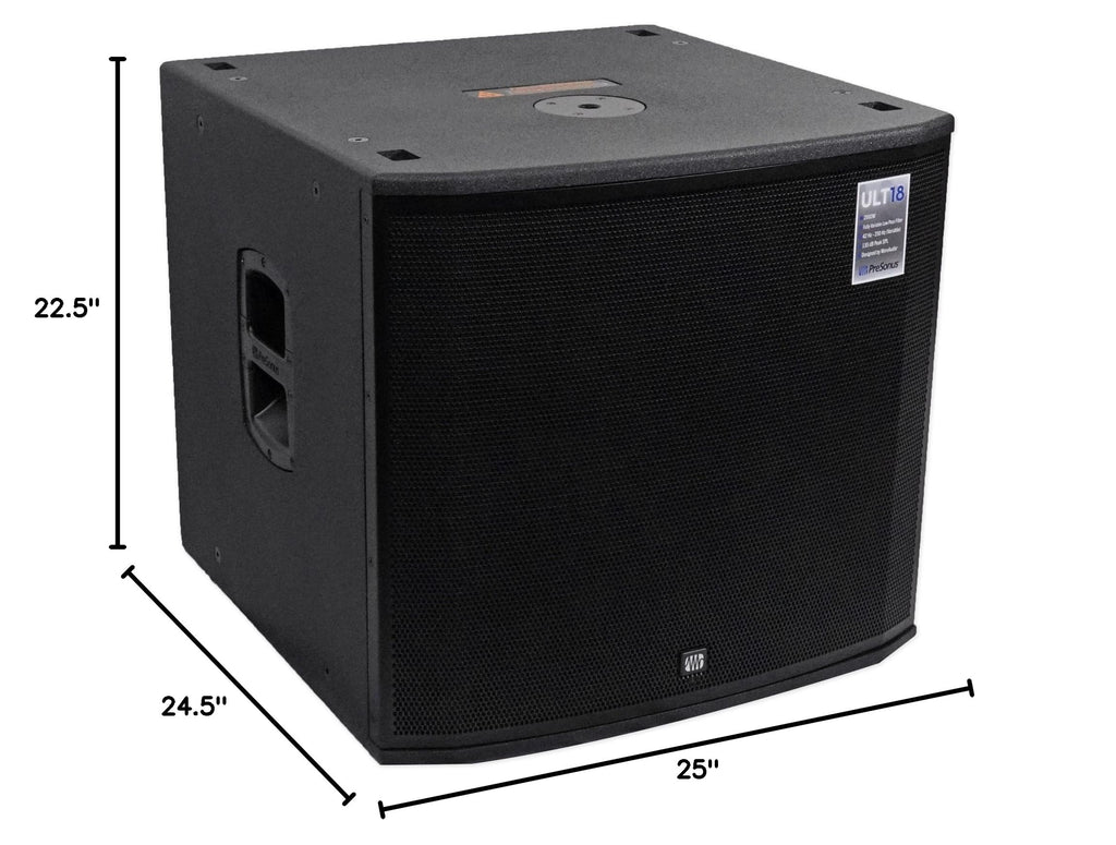 18" Active Subwoofer F35651