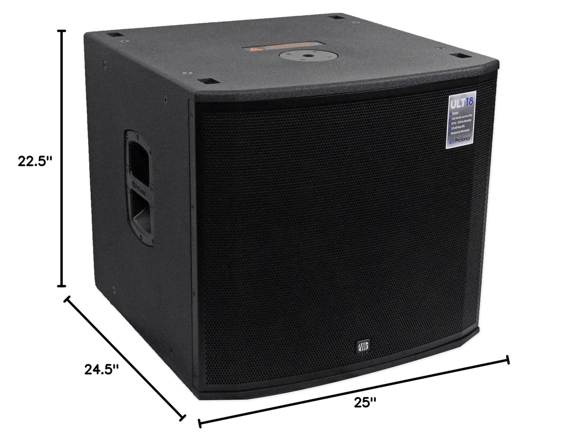 18" Active Subwoofer F35651