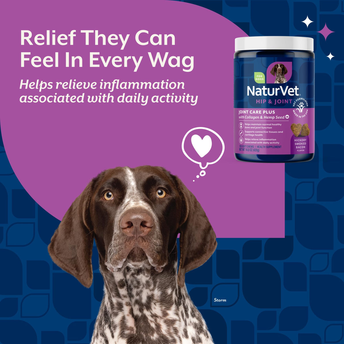 Hip & Joint Supplement for Dogs 120ct K734251
