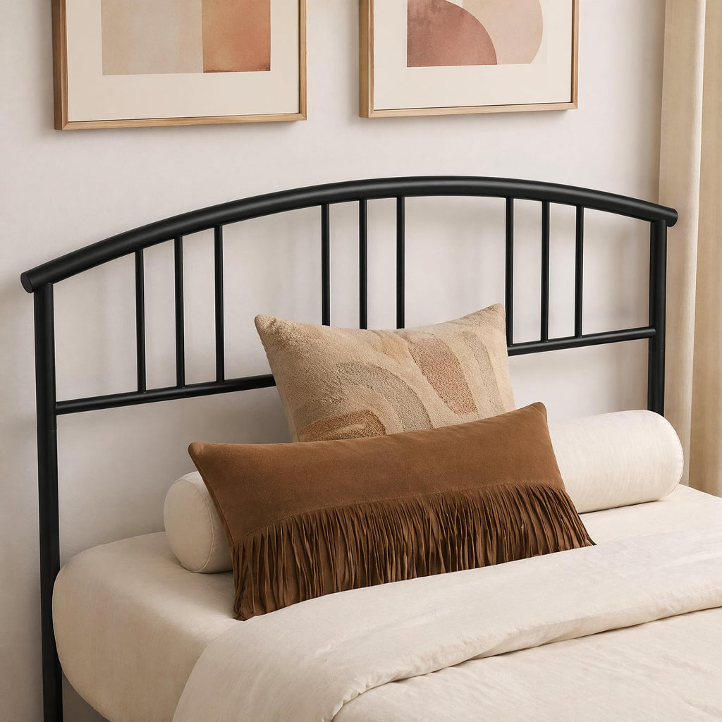 Full Metal Platform Bed Frame with Headboard and Footboard I708329