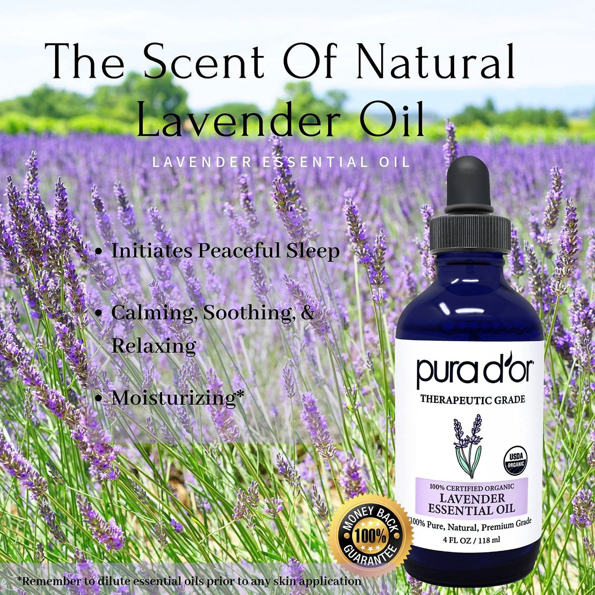 Organic Lavender & Lemongrass Essential Oils Bundle D54527