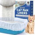 Jumbo 15 Count Pack of 5 Cat Litter Box Liners S118