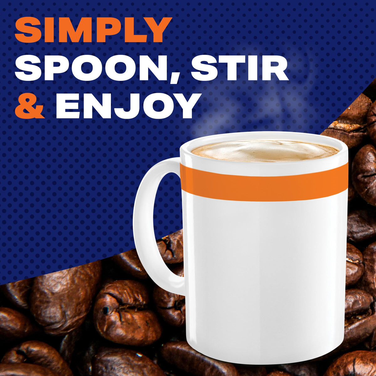Instant Vanilla Caramel Latte Mix 8.7 oz V860