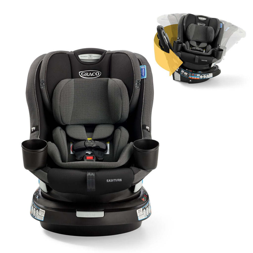 2-in-1 Rotating Convertible Car Seat C593