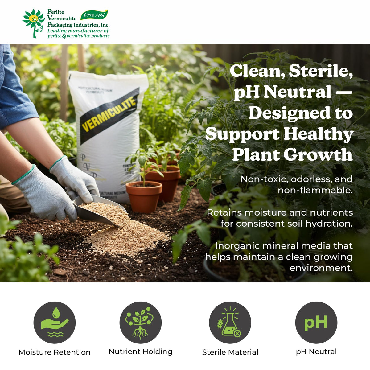 4 Cubic Feet Medium Vermiculite Soil Conditioner A2983