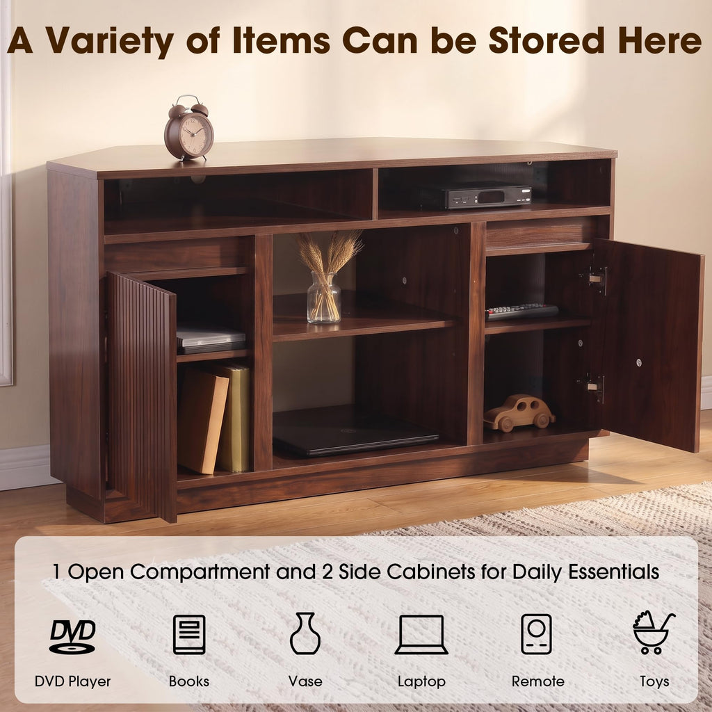 47" Corner TV Stand up to 55 Inch V9266
