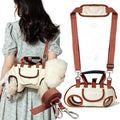 Hands Free Dog Backpack Carrier for Small Dogs, Breathable Pet Carrier with Adjustable Straps A2753