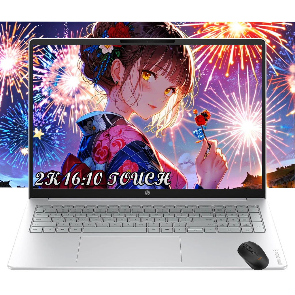 16" 2K Touchscreen Laptop AMD Ryzen 5 8GB RAM 512GB SSD Windows 11 U140
